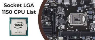 Socket LGA 1150 CPU list